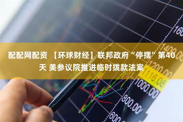 配配网配资 【环球财经】联邦政府“停摆”第40天 美参议院推进临时拨款法案
